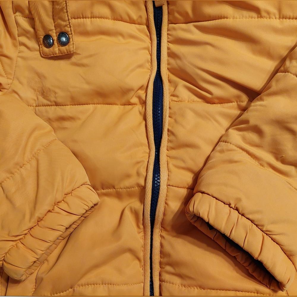 Mini Boden yellow puffer coat 7-8 years - Picture 13 of 16